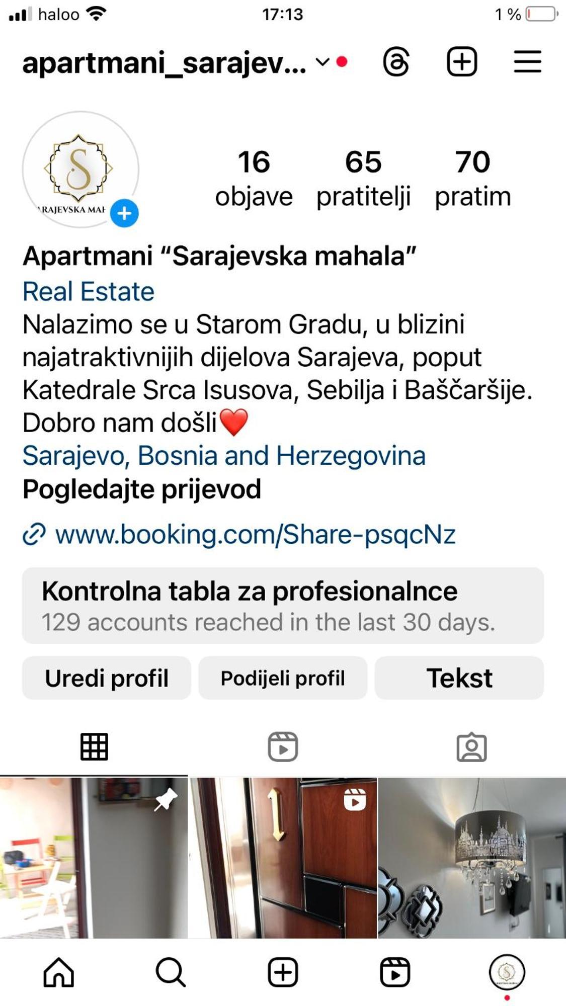 Apartament Sarajevska Mahala Sarajewo Zewnętrze zdjęcie